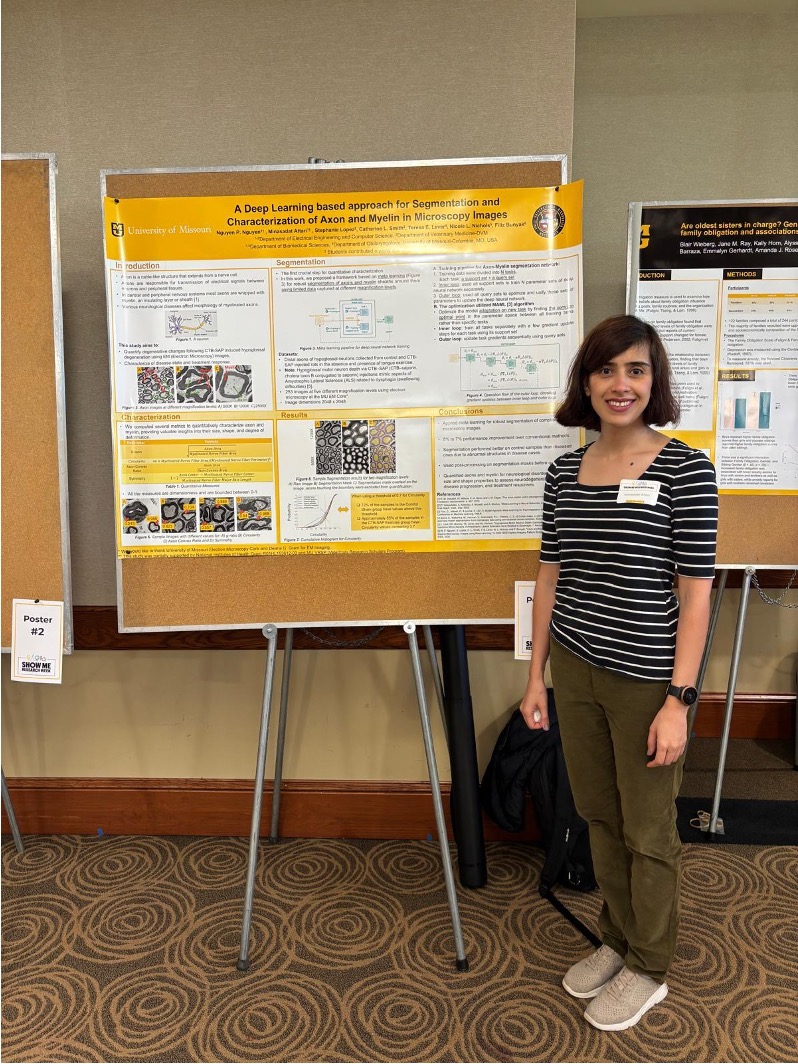 Congrats to Mina Attari Graduate Winner at Show Me Research Week 2025